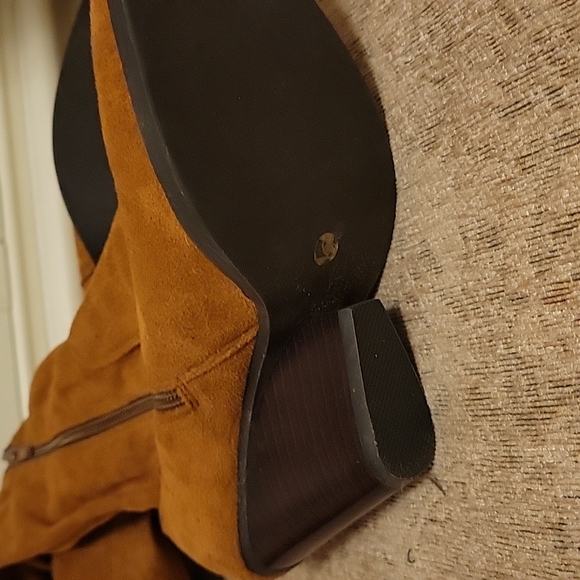 Jeffrey Campbell Soft Suede Boots Cognac Gorgeous New Size 6 ๐ฅ - Picture 6 of 6